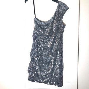Love Reign One Shoulder Sequin Party Dress